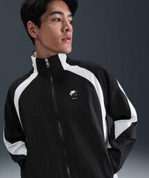 NIKE(iCL)̃iCL GA Y E[u gbNWPbg / Nike Air Men's Woven Track Jacket HV0881-010 Black(u])