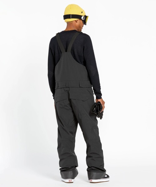 VOLCOM(ボルコム)の「【VOLCOM/ボルコム】 Mens Rain Gore-Tex Bib Overalls /ゴアテックススキースノーボードビブパンツ(その他パンツ・メンズ・レッド系その他/ブラック・MEDIUM/LARGE/SMALL/X-LARGE)」の5枚目の写真