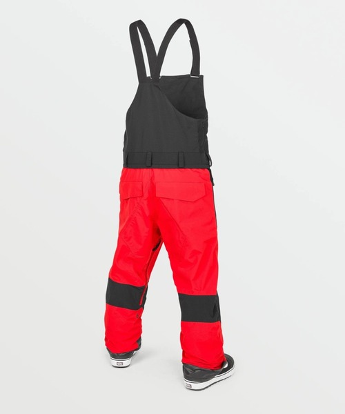 VOLCOM(ボルコム)の「【VOLCOM/ボルコム】 Mens Rain Gore-Tex Bib Overalls /ゴアテックススキースノーボードビブパンツ(その他パンツ・メンズ・レッド系その他/ブラック・MEDIUM/LARGE/SMALL/X-LARGE)」の8枚目の写真