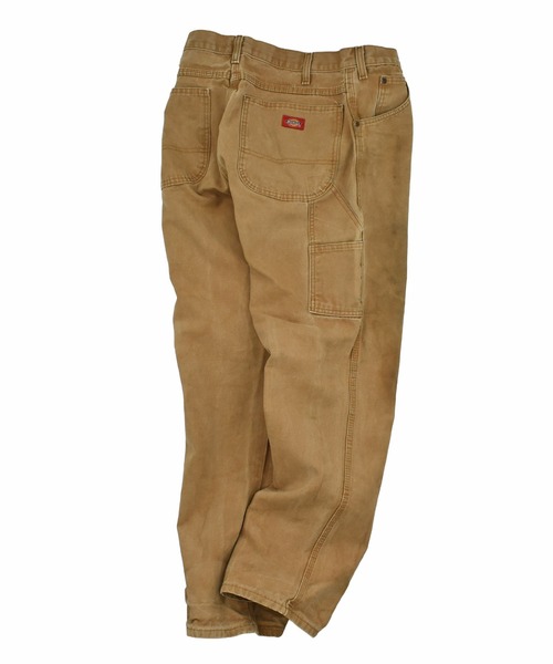 Dickies(ディッキーズ)の「【USED】Dickies ダック ペインターパンツ(カーゴパンツ・メンズ・ブラウン・LARGE)」の1枚目の写真
