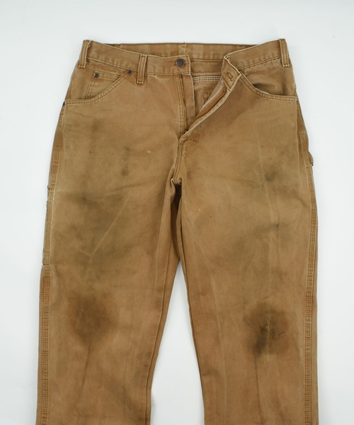 Dickies(ディッキーズ)の「【USED】Dickies ダック ペインターパンツ(カーゴパンツ・メンズ・ブラウン・LARGE)」の2枚目の写真