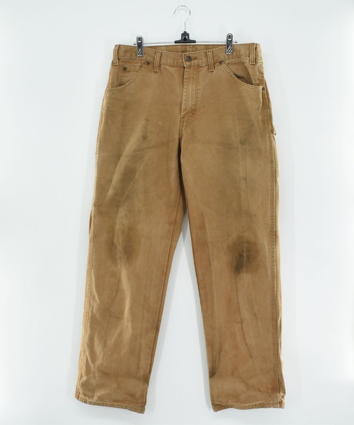 Dickies(ディッキーズ)の「【USED】Dickies ダック ペインターパンツ(カーゴパンツ・メンズ・ブラウン・LARGE)」の7枚目の写真
