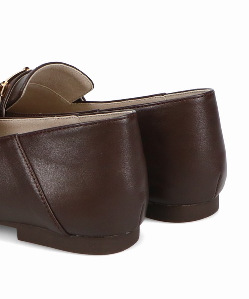 WA ORiental TRaffic（ダブルエーオリエンタルトラフィック）の「2025秋冬新作スクエアトゥモチーフバブーシュローファー/52308（パンプス・レディース・ブラウン/イエロー/ブラック・34/35/36/37/38/39/40/41/42/33/43）」の9枚目の写真