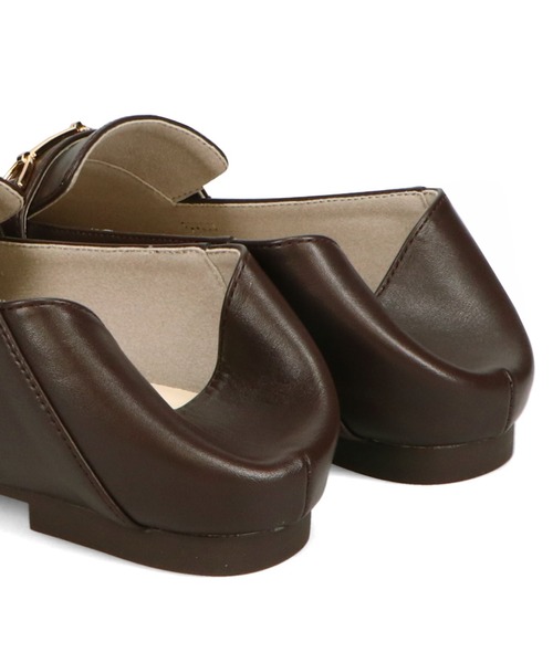 WA ORiental TRaffic（ダブルエーオリエンタルトラフィック）の「2025秋冬新作スクエアトゥモチーフバブーシュローファー/52308（パンプス・レディース・ブラウン/イエロー/ブラック・34/35/36/37/38/39/40/41/42/33/43）」の10枚目の写真