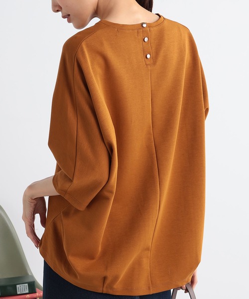 GALLORIA（ギャローリア）の「ドルマンプルオーバー（Tシャツ/カットソー・レディース・マスタード/グリーン/チャコールグレー・M/L/S/LL）」の14枚目の写真