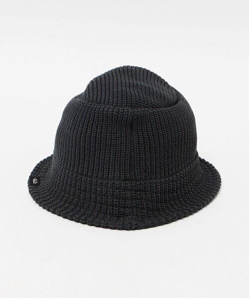 RACAL（ラカル）の「＜Racal＞ニット バケット ハット（ハット・メンズ・ブラック/ダークグレー・FREE）」の8枚目の写真