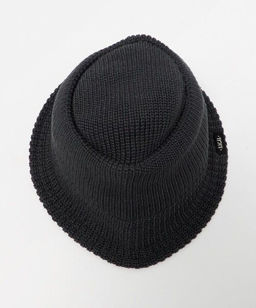 RACAL（ラカル）の「＜Racal＞ニット バケット ハット（ハット・メンズ・ブラック/ダークグレー・FREE）」の9枚目の写真