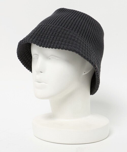 RACAL（ラカル）の「＜Racal＞ニット バケット ハット（ハット・メンズ・ブラック/ダークグレー・FREE）」の19枚目の写真