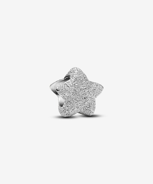 PANDORA(パンドラ)の「テクスチャー スター ミニチャーム(チャーム・レディース・シルバー・FREE)」の1枚目の写真