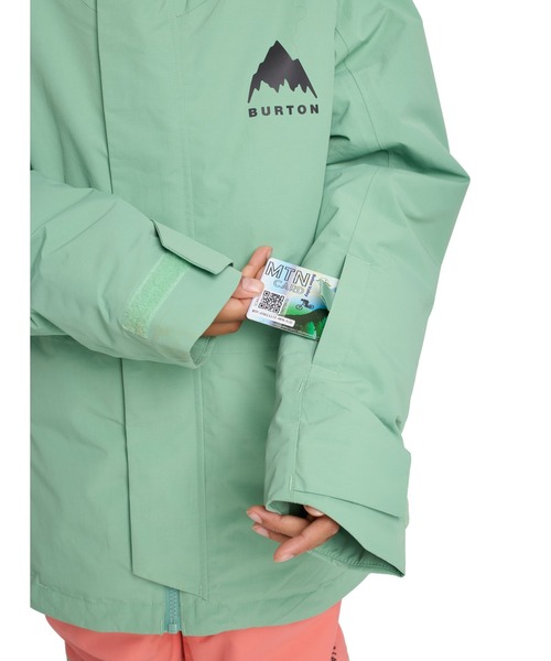 BURTON(バートン)の「Skimmer ジャケット(その他アウター・キッズ・ライトグリーン・XL/L/M/S/XS)」の7枚目の写真