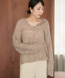 Plage - 【新品タグ付き】Plage アランロングプルオーバー  ブラウン plage（プラージュ）の「《予約》compact プルオーバー（）」 - WEAR