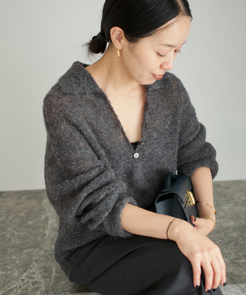 plage（プラージュ）の「Puff Sleeve プルオーバー◇（ニット