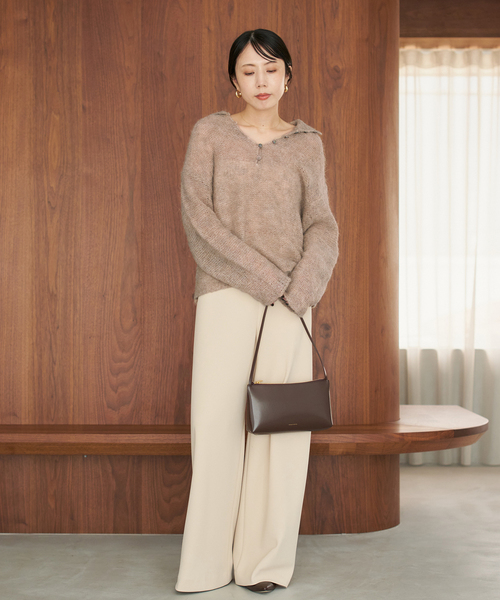 ALPACA MIX BUTTON ニット（ニット/セーター）｜Plage（プラージュ）の