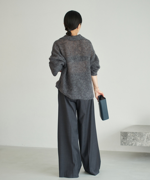 ALPACA MIX BUTTON ニット（ニット/セーター）｜Plage（プラージュ）の