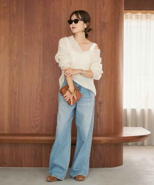 【新品即発送】plage★ALPACA MIX BUTTON ニット ALPACA MIX BUTTON ニット（ニット/セーター）｜Plage（プラージュ）の