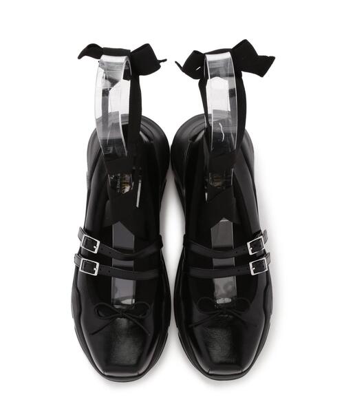 AKIKOAOKI(アキコアオキ)の「AKIKOAOKI /アキコアオキ/別注Giselle BLACK(バレエシューズ・レディース・ブラック・35/36/37/38/39)」の15枚目の写真