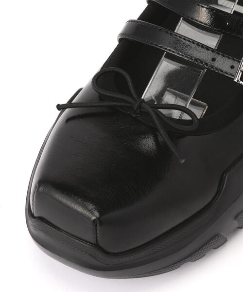 AKIKOAOKI(アキコアオキ)の「AKIKOAOKI /アキコアオキ/別注Giselle BLACK(バレエシューズ・レディース・ブラック・35/36/37/38/39)」の19枚目の写真