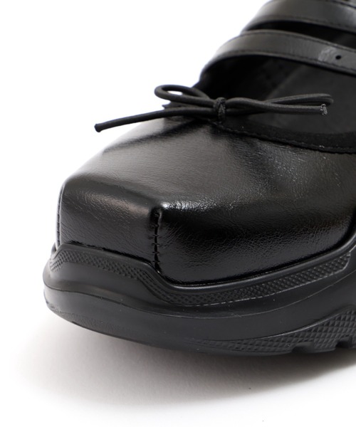 AKIKOAOKI(アキコアオキ)の「AKIKOAOKI /アキコアオキ/別注Giselle BLACK(バレエシューズ・レディース・ブラック・35/36/37/38/39)」の5枚目の写真