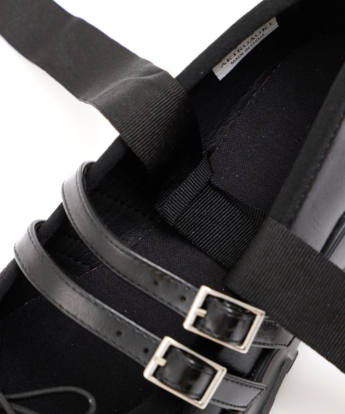 AKIKOAOKI(アキコアオキ)の「AKIKOAOKI /アキコアオキ/別注Giselle BLACK(バレエシューズ・レディース・ブラック・35/36/37/38/39)」の2枚目の写真