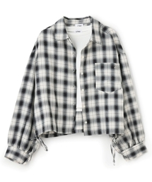 LOVETOXIC（ラブトキシック）の「【LTXC】インナーつきチェックシャツ（アンサンブル）」