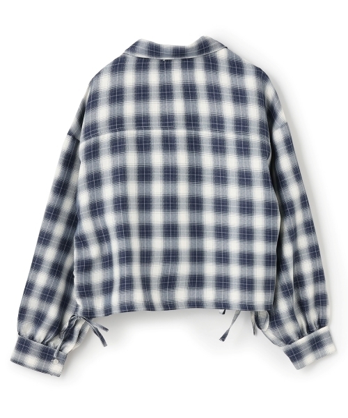 LOVETOXIC(ラブトキシック)の「【LTXC】インナーつきチェックシャツ(アンサンブル・キッズ・ブラック/エンジ/ネイビー・S:140cm/130cm/L:160cm/M:150cm)」の17枚目の写真