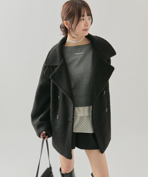 セール】【WEB/限定店舗】シャギーミドルコート（その他アウター