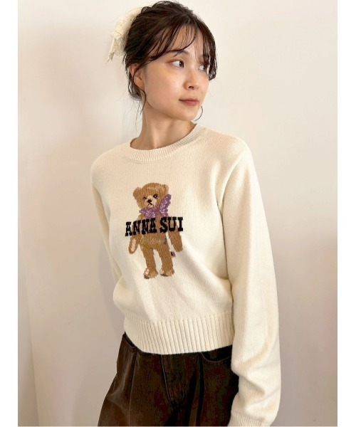 セール】【LILY BROWN ×ANNA SUI】バタフライLily Bearニット（ニット