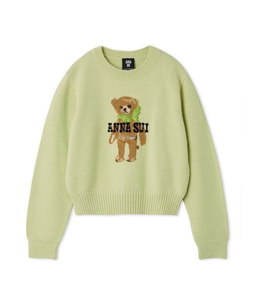 【LILY BROWN ×ANNA SUI】バタフライLily Bearニット LILY BROWN × ANNA SUI] Butterfly Lily Bear Knit