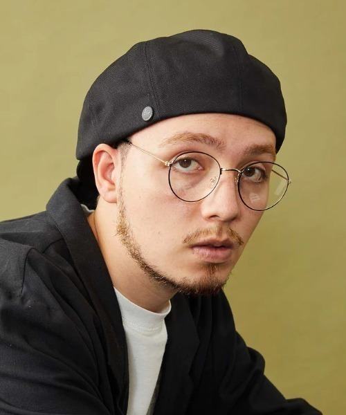 CPH（シーピーエイチ）の「CPH/シーピーエイチ/510TC TWILL CASQUETTE（キャスケット・メンズ・ブラック/グレー・F）」の4枚目の写真