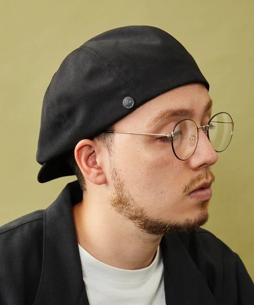 CPH（シーピーエイチ）の「CPH/シーピーエイチ/510TC TWILL CASQUETTE（キャスケット・メンズ・ブラック/グレー・F）」の5枚目の写真