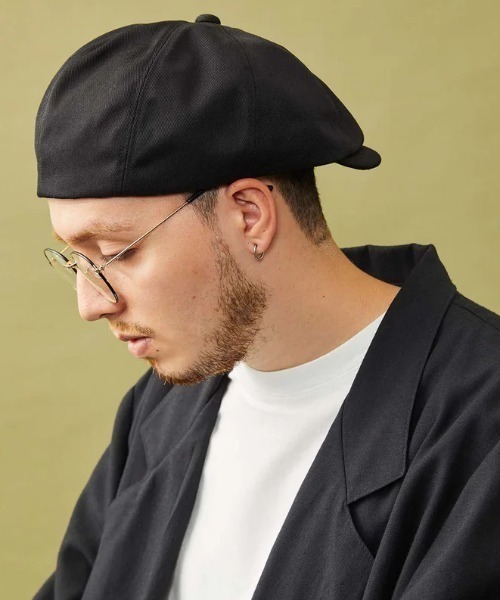 CPH（シーピーエイチ）の「CPH/シーピーエイチ/510TC TWILL CASQUETTE（キャスケット・メンズ・ブラック/グレー・F）」の6枚目の写真