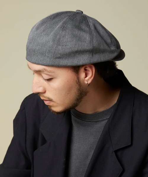 CPH（シーピーエイチ）の「CPH/シーピーエイチ/510TC TWILL CASQUETTE（キャスケット・メンズ・ブラック/グレー・F）」の18枚目の写真