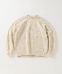 E. アルパカ ネップ ハンドニット