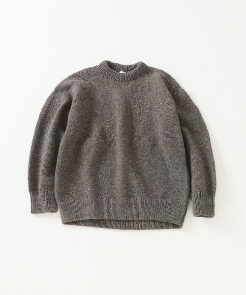 EDIFICE（エディフィス）の「E. アルパカ ネップ ハンドニット（ニット/セーター・メンズ・オートミール/グレー/ブラック・LARGE/MEDIUM）」の17枚目の写真