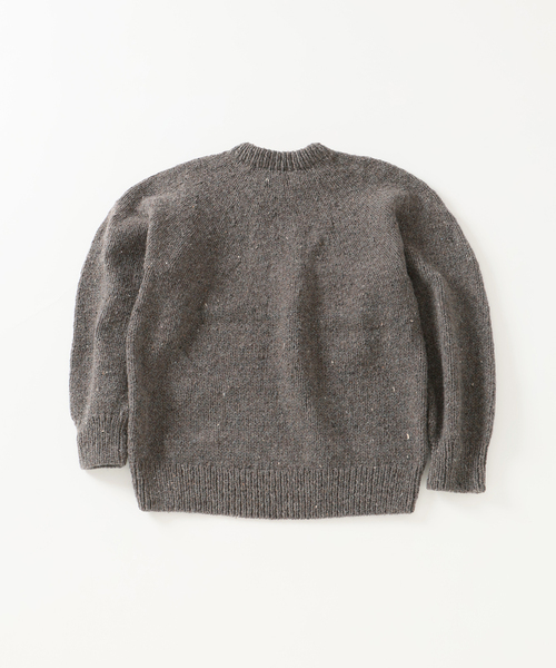 EDIFICE（エディフィス）の「E. アルパカ ネップ ハンドニット（ニット/セーター・メンズ・オートミール/グレー/ブラック・LARGE/MEDIUM）」の20枚目の写真