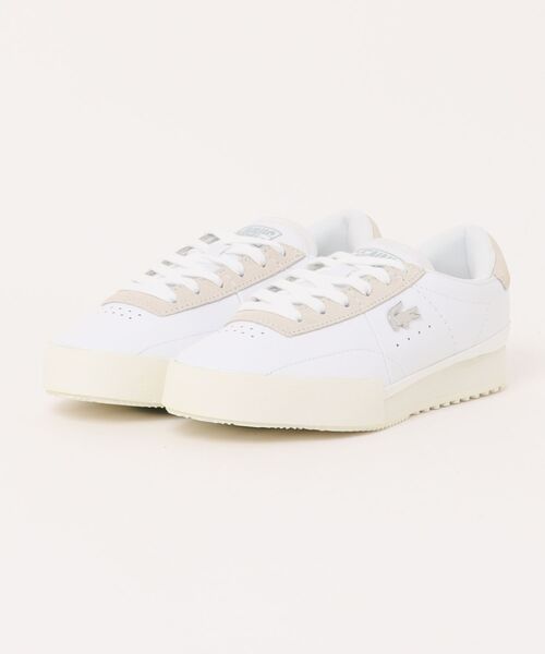 LACOSTE(ラコステ)の「LACOSTE ラコステ AURA 225 1 SFA 50SFA0156 65T WHT/OFF WHT(スニーカー・レディース・ホワイト・36/37/38/39/40/35)」の1枚目の写真