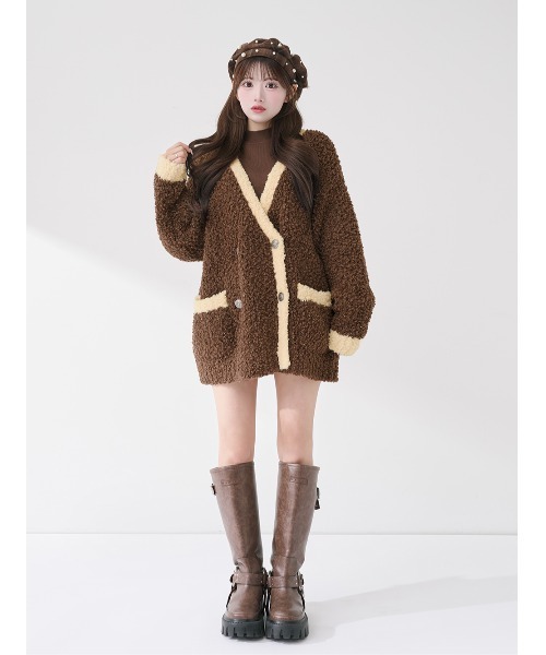 Darich（ダーリッチ）の「ハーネスレザーロングブーツ（ブーツ・レディース・ブラウン/ブラック・XL/L/M/S/XS）」の10枚目の写真