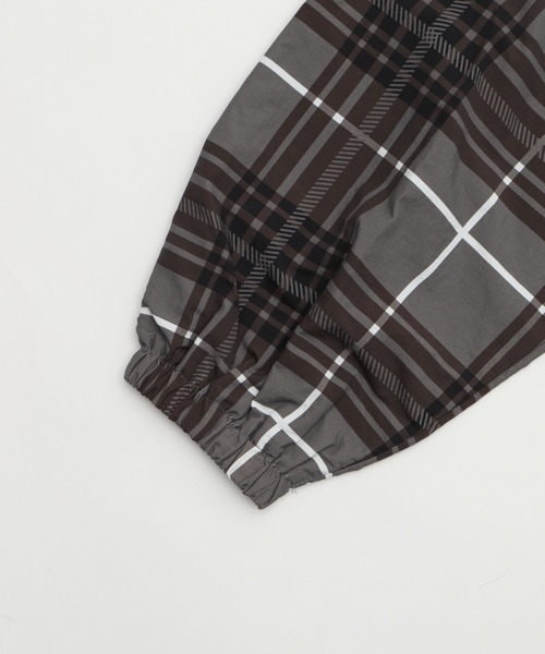 LTR DEPTH（レイターデプス）の「LTR DEPTH/チェックロゴフードブルゾン（ブルゾン・メンズ・ブラック系その他/ピンク系その他・MEDIUM/LARGE）」の6枚目の写真