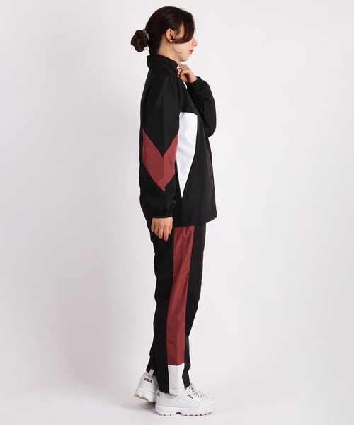 セール】FILA レディース 裏トリコット 起毛 トラックジャケット