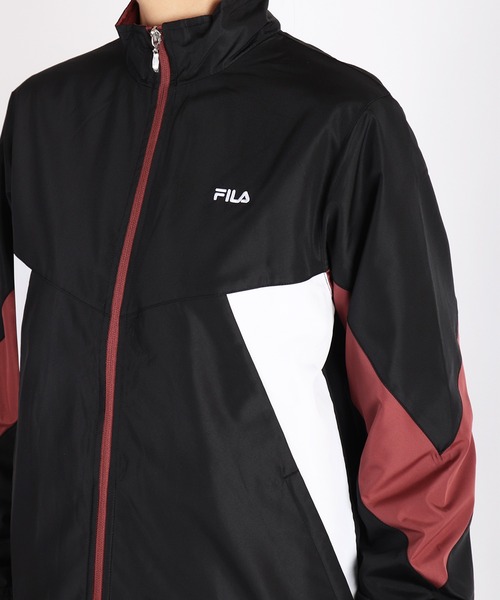 FILA レディース 裏トリコット 起毛 トラックジャケット & パンツ 上下