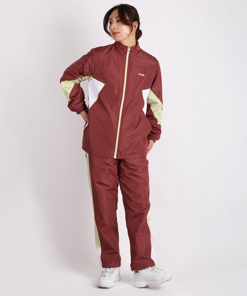 セール】FILA レディース 裏トリコット 起毛 トラックジャケット