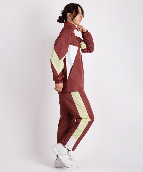 セール】FILA レディース 裏トリコット 起毛 トラックジャケット