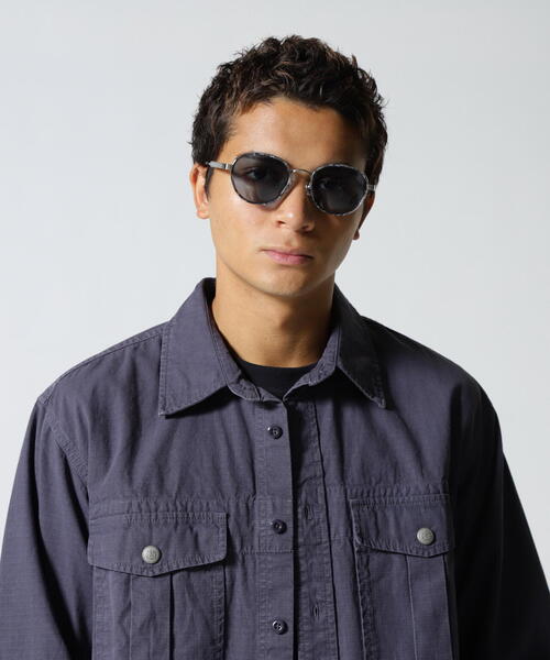 AVIREX（アヴィレックス）の「AVIREX EYEWEAR -AX-302 / サングラス / アヴィレックス（サングラス・メンズ・ブラウン/ブルー/ブラック・F）」の9枚目の写真