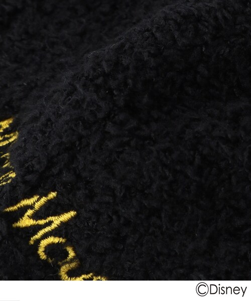 SHOO・LA・RUE（シューラルー）の「【DISNEY】耳付きニット帽子（ニットキャップ/ビーニー・キッズ・レッド系1/ブラック・00）」の5枚目の写真