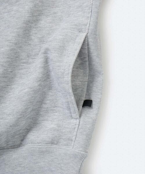 URBAN RESEARCH(アーバンリサーチ)の「DAIWA PIER39 TECH SWEAT SNAP PULLOVER(スウェット・メンズ・ブラック/パープル/カーキ/ライトグレー・SMALL/MEDIUM/LARGE/X-LARGE)」の14枚目の写真