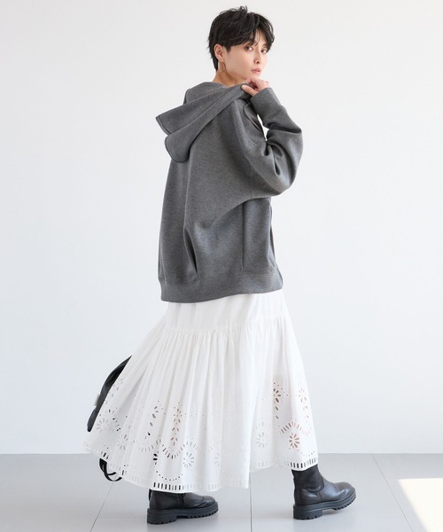 BARNYARDSTORM(バンヤードストーム)の「BARNYARDSTORM / ダンボールパーカー / マシンウォッシャブル【WEB限定】(パーカー・レディース・グレー/キャメル/チャコール・FREE)」の5枚目の写真