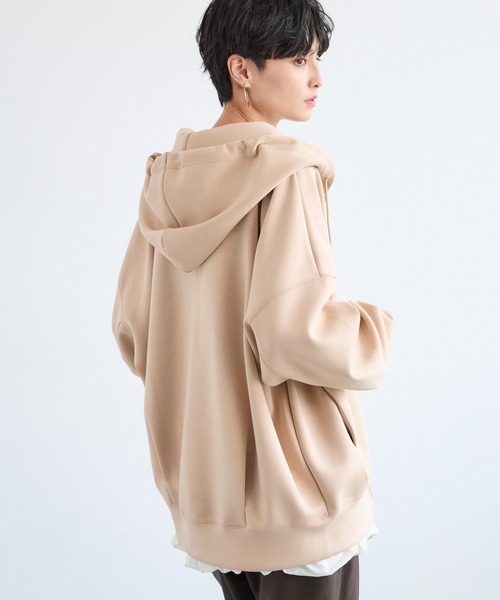 BARNYARDSTORM(バンヤードストーム)の「BARNYARDSTORM / ダンボールパーカー / マシンウォッシャブル【WEB限定】(パーカー・レディース・グレー/キャメル/チャコール・FREE)」の7枚目の写真