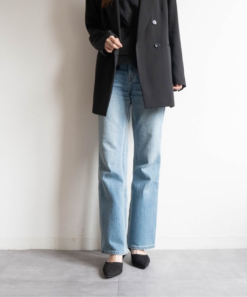 Fabby fabby(ファビィーファビィー)の「ポインテッドトゥミュールサンダル(サンダル・レディース・ベージュ系その他/ブラック系その他・MEDIUM/LARGE)」の19枚目の写真