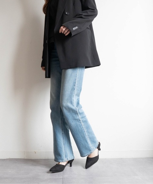 Fabby fabby(ファビィーファビィー)の「ポインテッドトゥミュールサンダル(サンダル・レディース・ベージュ系その他/ブラック系その他・MEDIUM/LARGE)」の22枚目の写真
