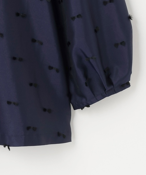 petit main LIEN（プティマインリアン）の「【親子リンク】前後2WAYプルオーバー（シャツ/ブラウス・レディース・ライトベージュ/カラフル/ネイビー・F）」の18枚目の写真